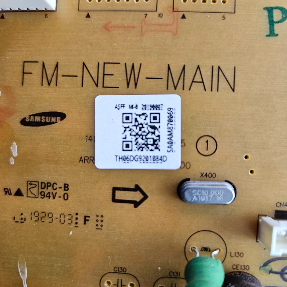 Genuine SAMSUNG Range Oven, Relay Board # DG92-01084D