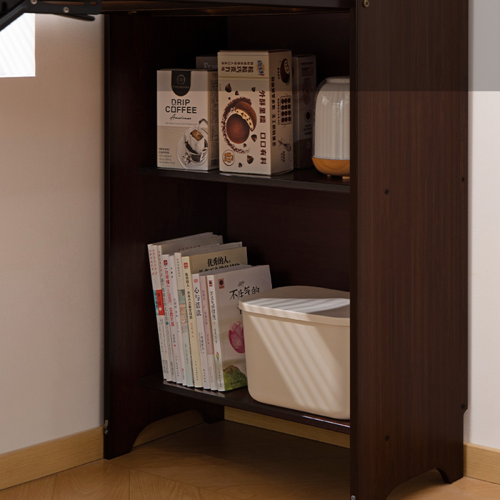 Folding Desk, Space-Saving Computer Desk for Small Spaces, Foldable Study Table