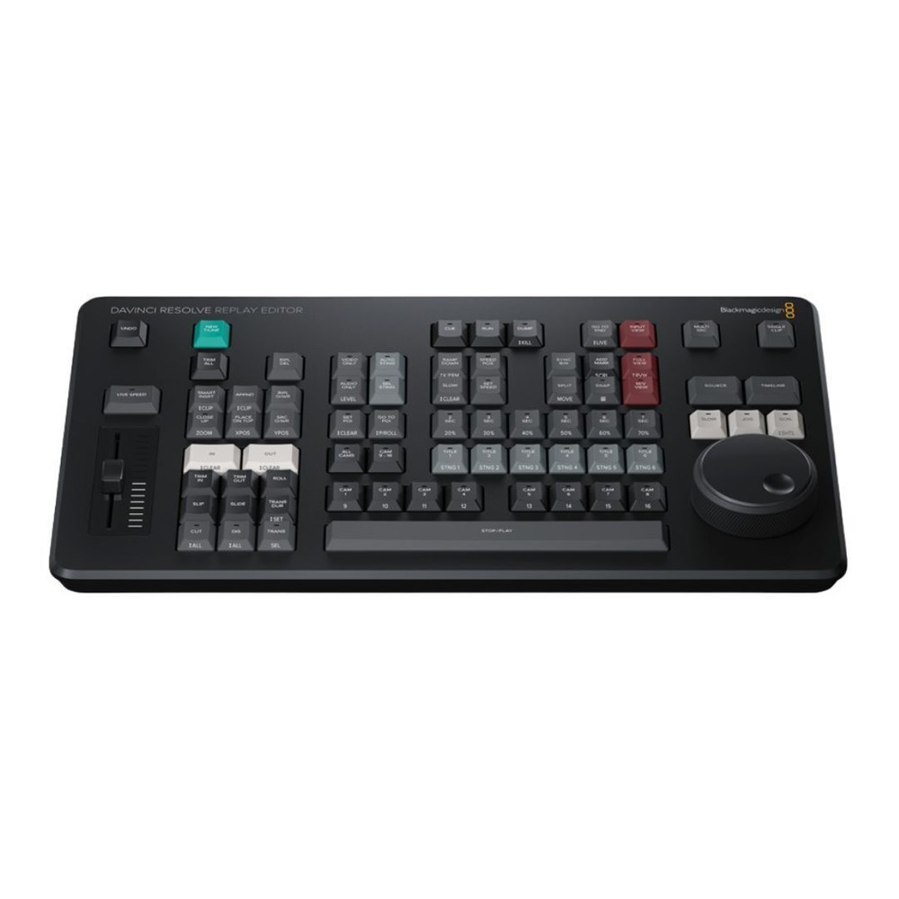 Blackmagic Design DaVinci Replay Resolve Editor for Multi-Cam Editing Black