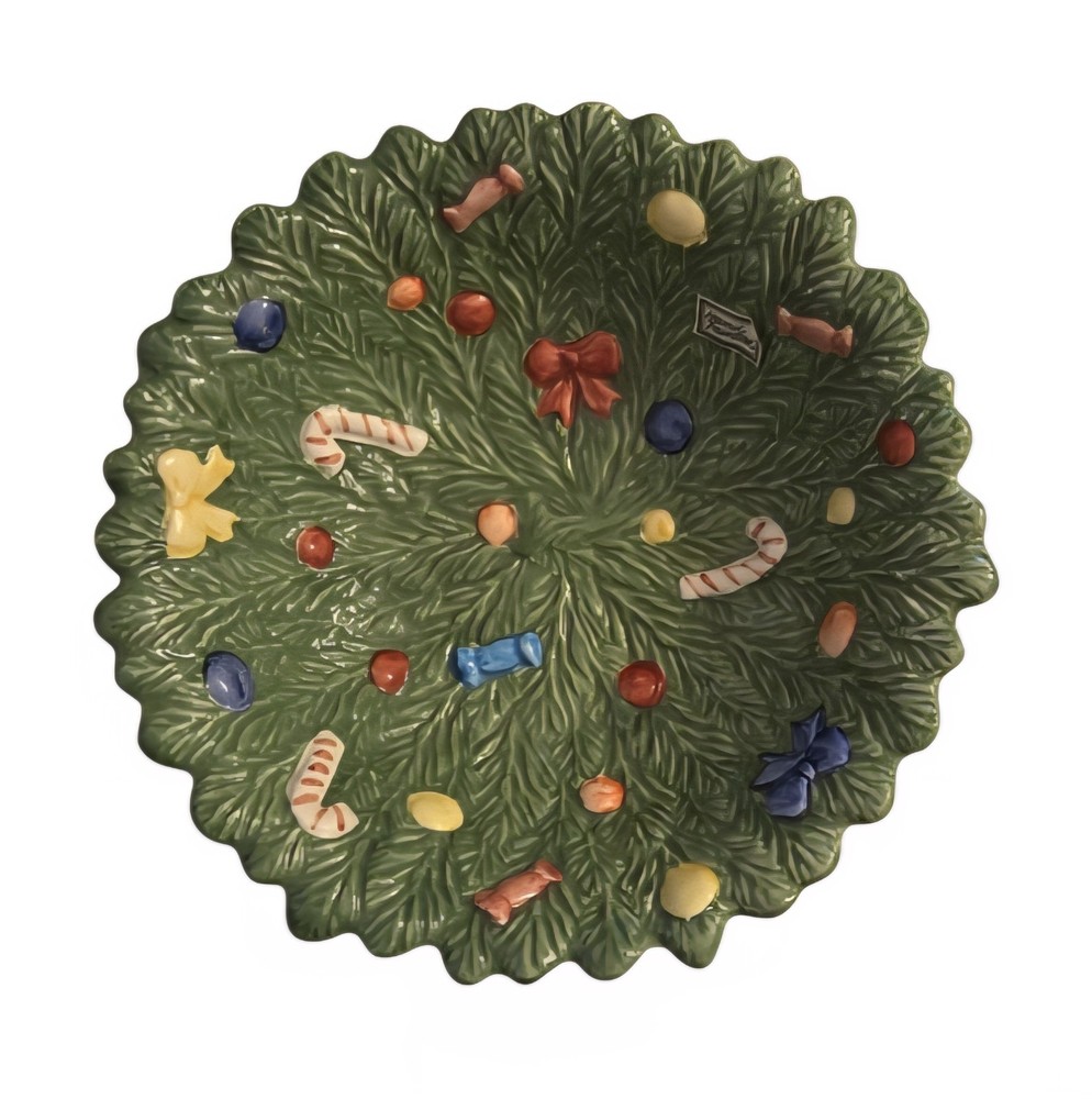 Spode Christmas Tree Tibdit Dish Hand Painted