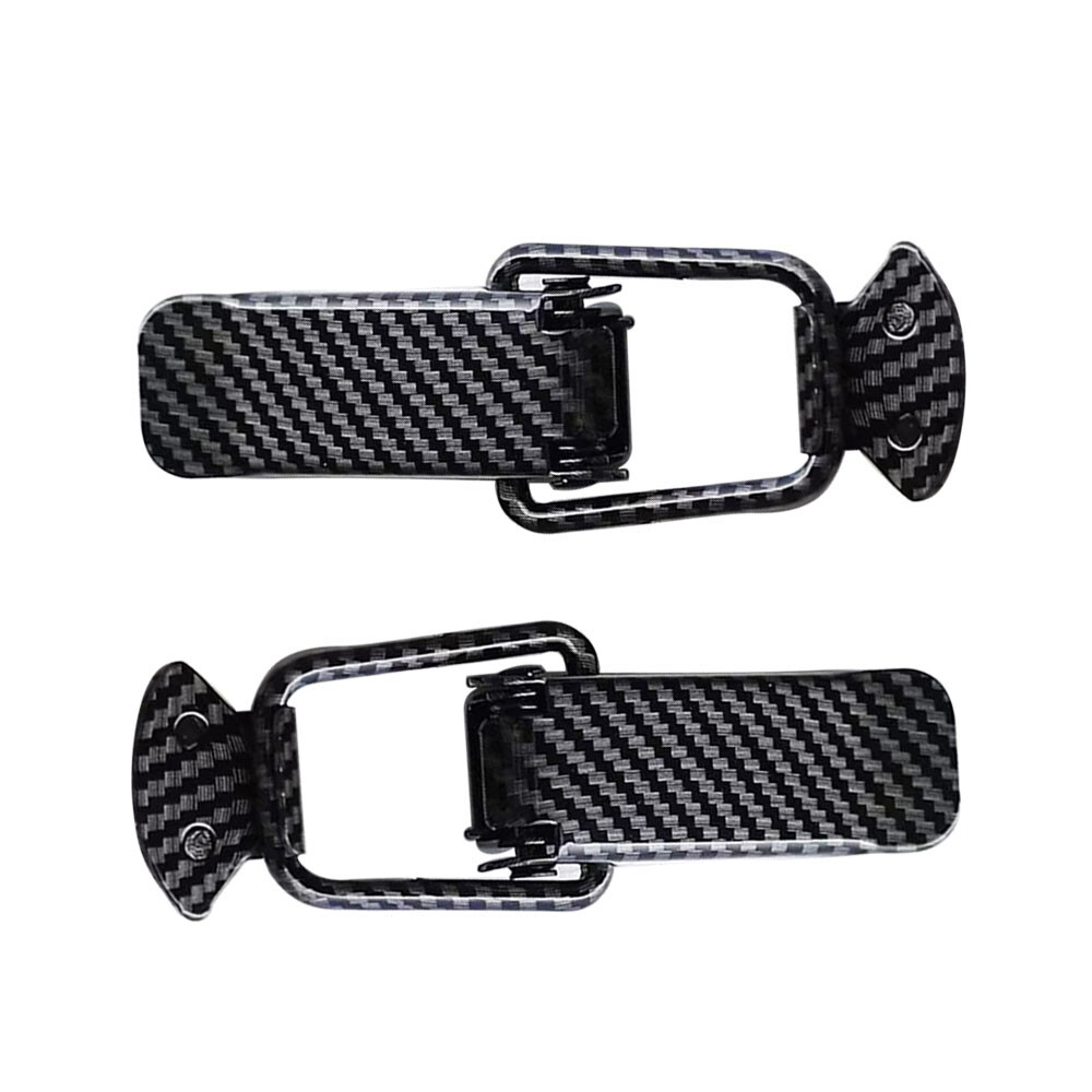 Car Quick Release Bumper Latch Push Button Trunks Bumper Lock Clips Kit 2Pcs