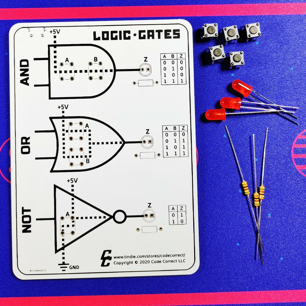 Logic Gates Learning Bundle (#1-3) (Pre-Assembled)