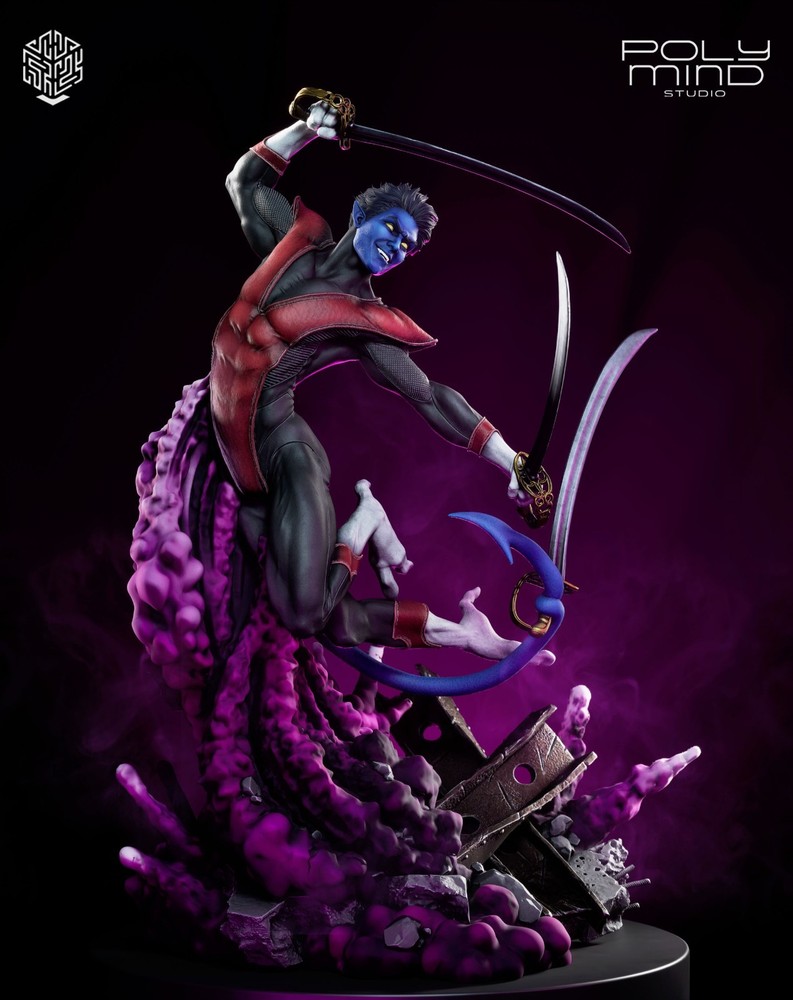 Nightcrawler Statue 3D Printed Kit Unpainted/Unassembled