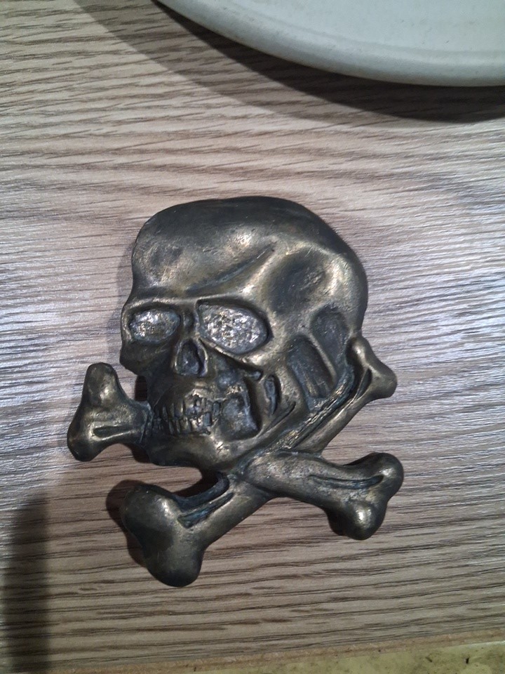 Crossbones Skull Beltbuckel