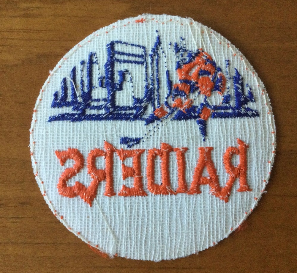 WHA New York Raiders crest/patch 1972-73