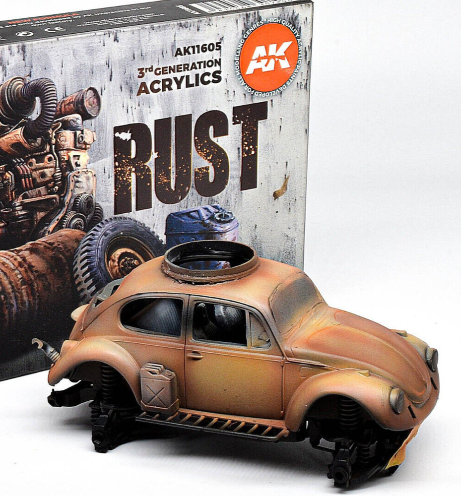 AK Interactive MODEL PAINT 3G RUST Abandoned Set AK-11605