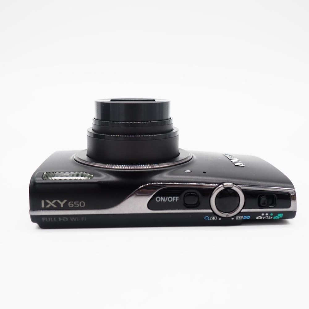Canon IXY 650 Compact Digital Camera Black Tested with Original Box