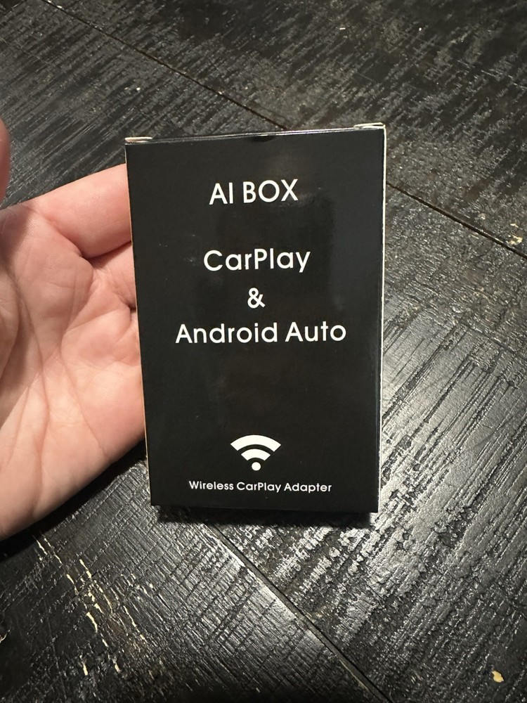 AI BOX Wireless CarPlay & Android Auto Adapter with Wireless Link