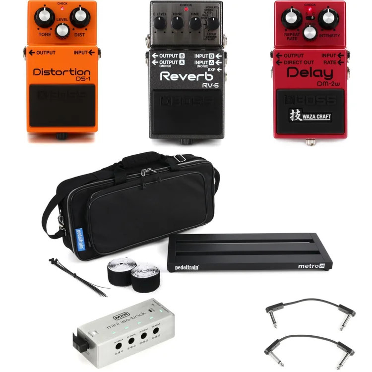 Boss Essentials Pedalboard Bundle