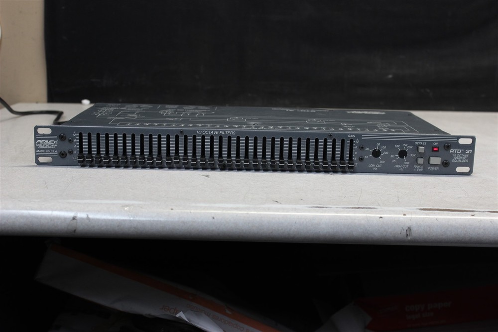 Peavey RTD 31 1/3 Octave Graphic Equalizer