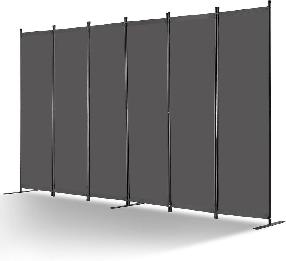 Room Divider 4 Panel Room Divider Folding Privacy Screen & Portable Partition