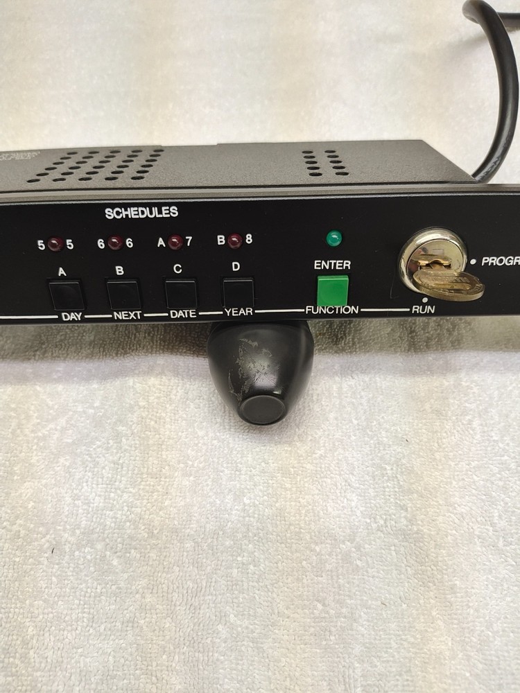 Rauland 2490 Master Clock-Event Programmer Scheduler