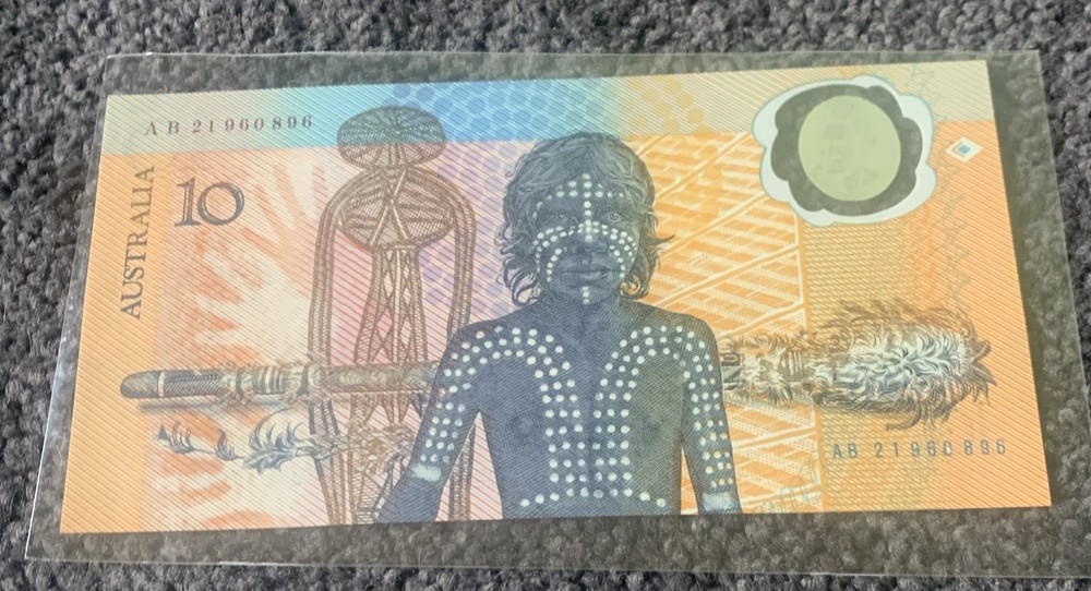 1988 $10 Note Bicentennial Uncirculated Condition