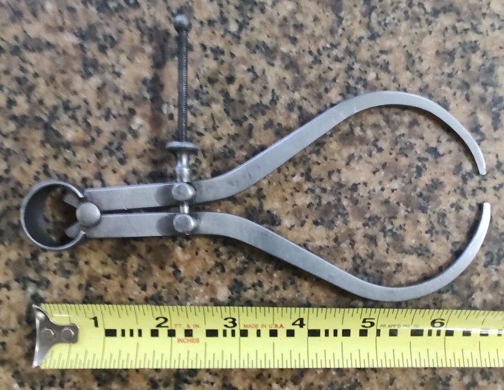 🗽VINTAGE 6" STARRETT ID CALIPER