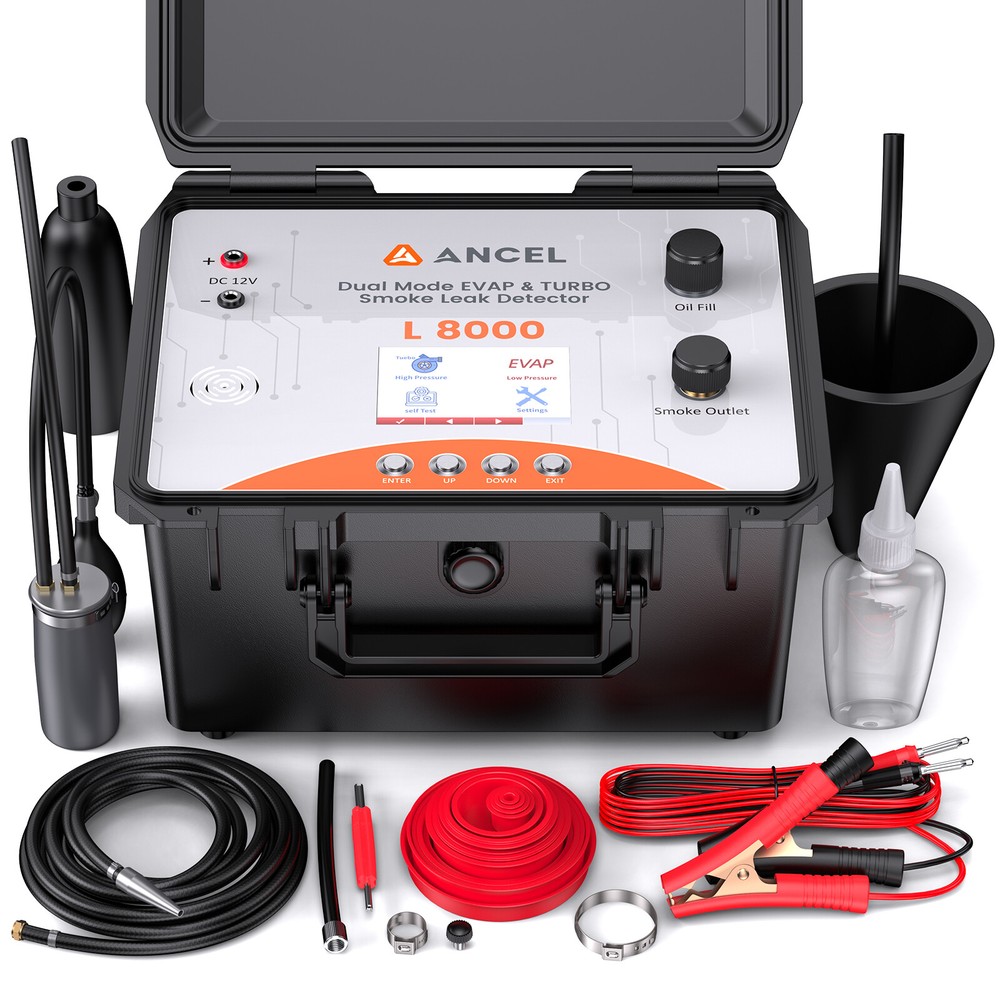 Dual Mode EVAP Leak Detector Smoke Machine Tester Turbo System Diagnostic Tool