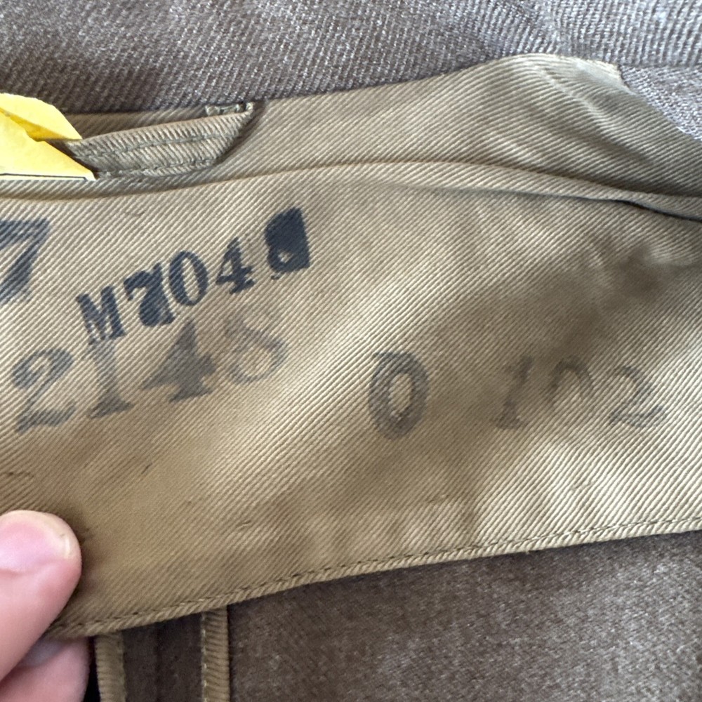 ORIGINAL WWII US ARMY AIR FORCE Jacket 111th With Hat