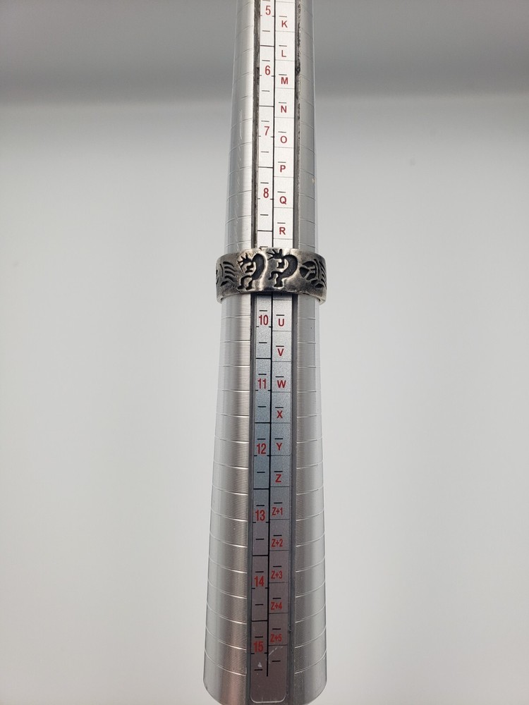 .925 Silver Kokopelli Tribal Band