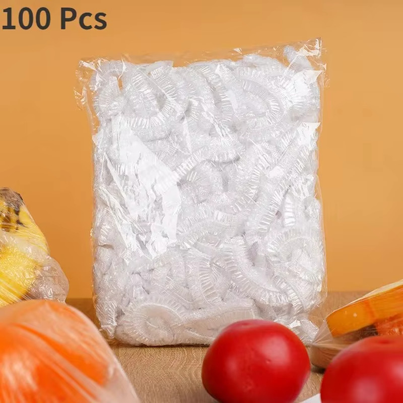 Disposable Food Covers Elastic Plastic Wrap Bowl Covers Fresh Keep