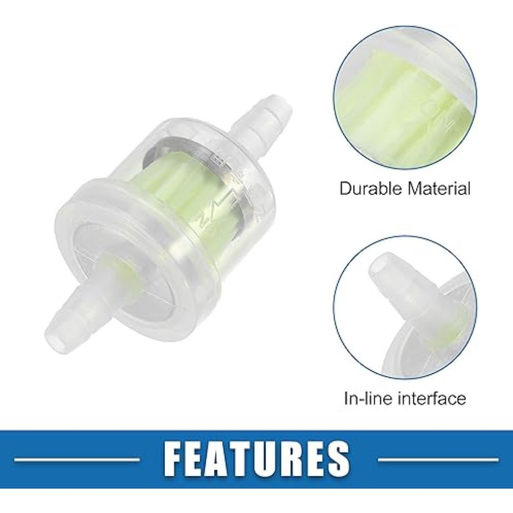 10~50Pcs Replace Inline Fuel Filter Fits for Anti-aging Microdermabrasion Device