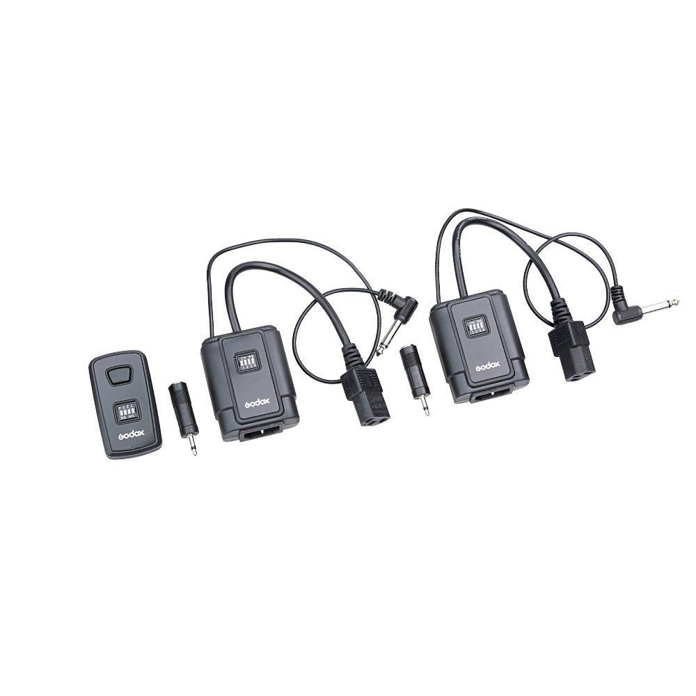 GODOX 16 Channel Wireless Trigger Transmitter + 2X Receiver Set for Studio Flash