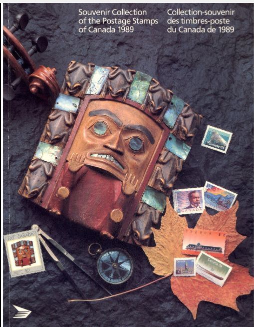 CANADA 1989 Annual / Yearly Stamp  Collection (Open)