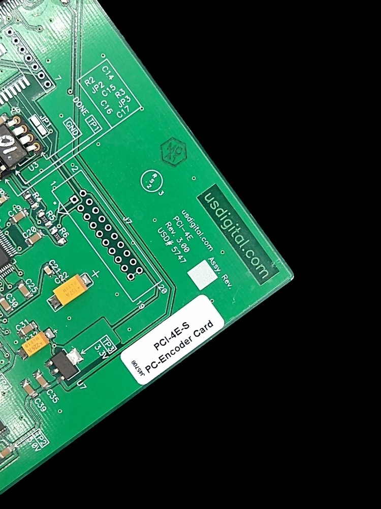 US Digital PCI-4E-S PC-Encoder PCI Interface Card Single Ended TTL Inputs