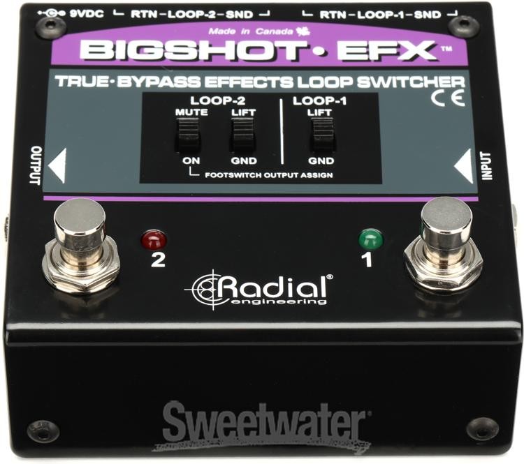 Radial BigShot EFX Effects Loop Switcher