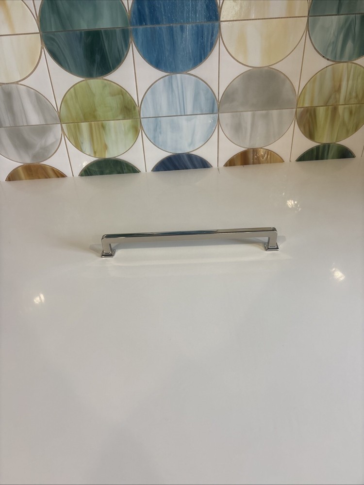 Top Knob Ascendra cabinet pulls - 9 inch - Polished chrome