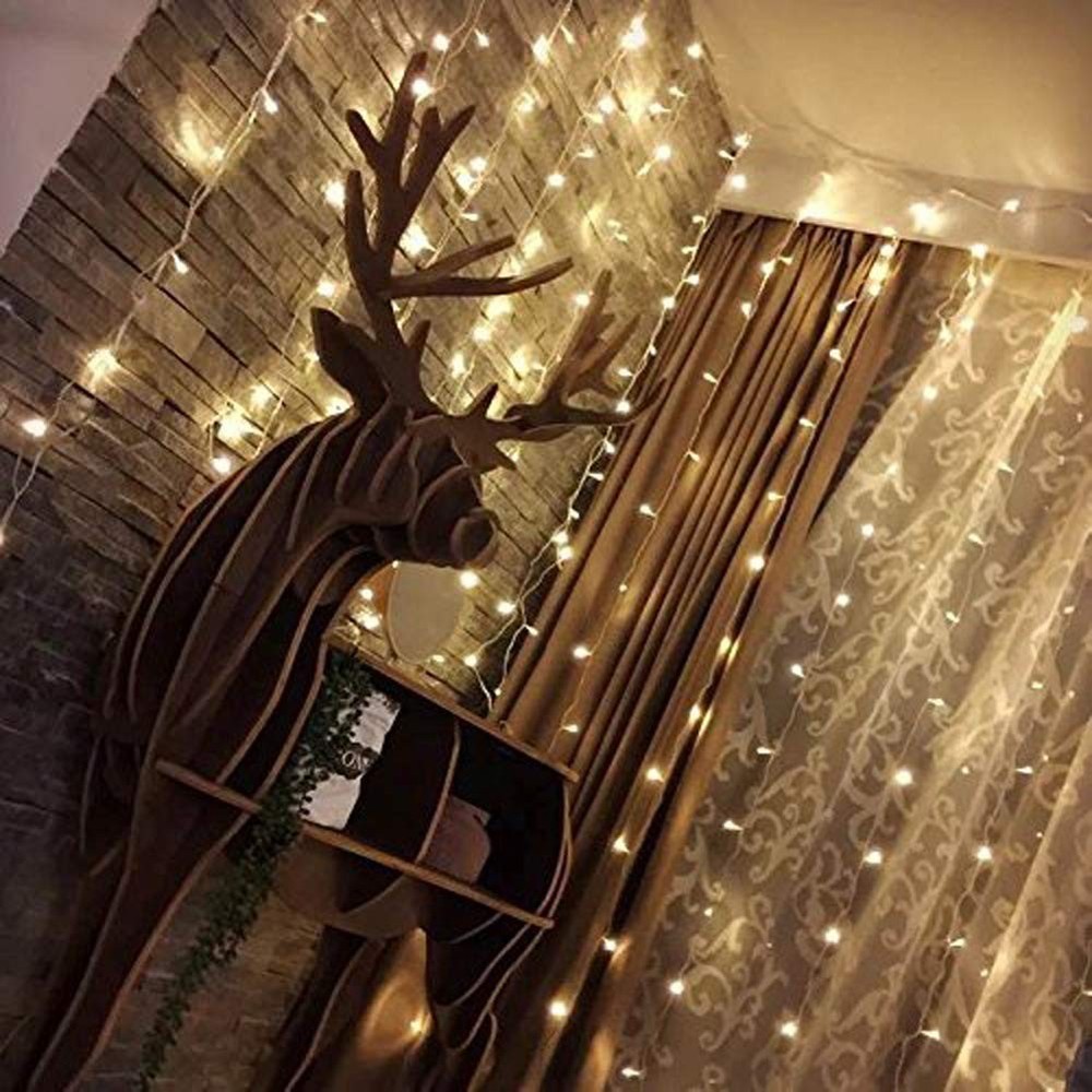 Twinkle Star 100 LED 49 FT String Lights, Warm White | 300