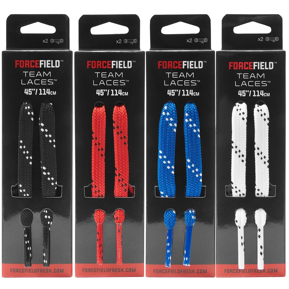 Forcefield Team Laces, Flat, Speckled, 45"