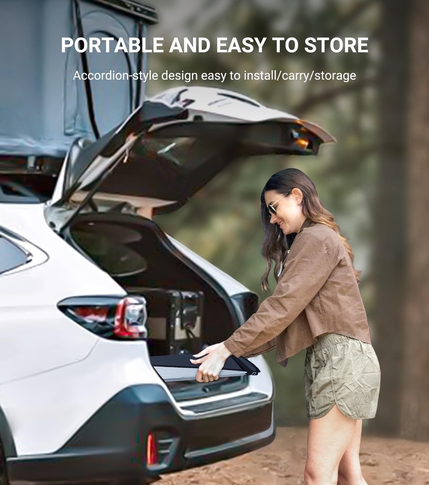Windshield Sunshade for Tesla Model S 2012-2025, Custom Front Windo... Fast Ship