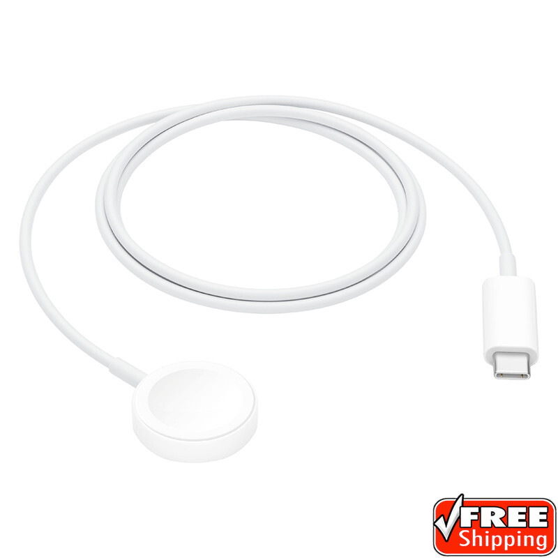 ORIGINAL Apple MLWJ3AM/A 1m USB-C Watch Magnetic Charging Cable - White