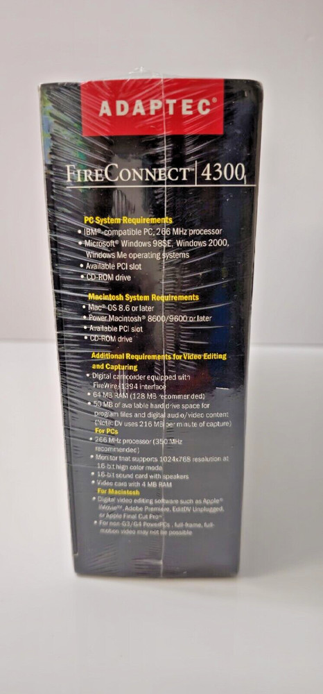 Adaptec 1394 Fire Connect 4300