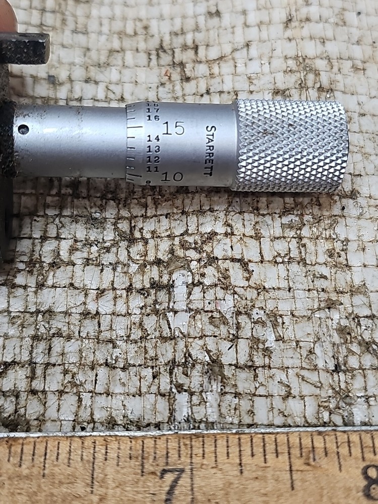 Daedal LINEAR POSITIONER STAGE Starrett Micrometer .5" RANGE