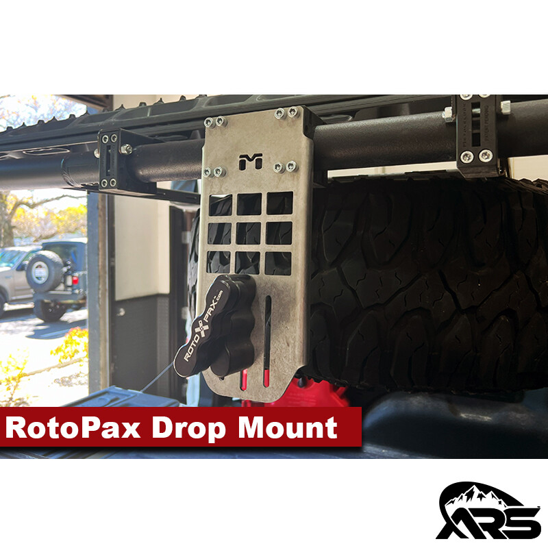 RotoPax Drop Bracket, Multi-Mount System, 2" Tube