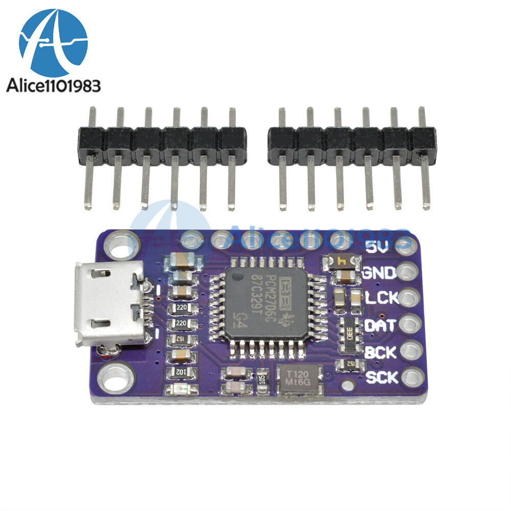 USB TO I2S IIS PCM2706 Gesture Recognition Sensor Decoder Connector Module