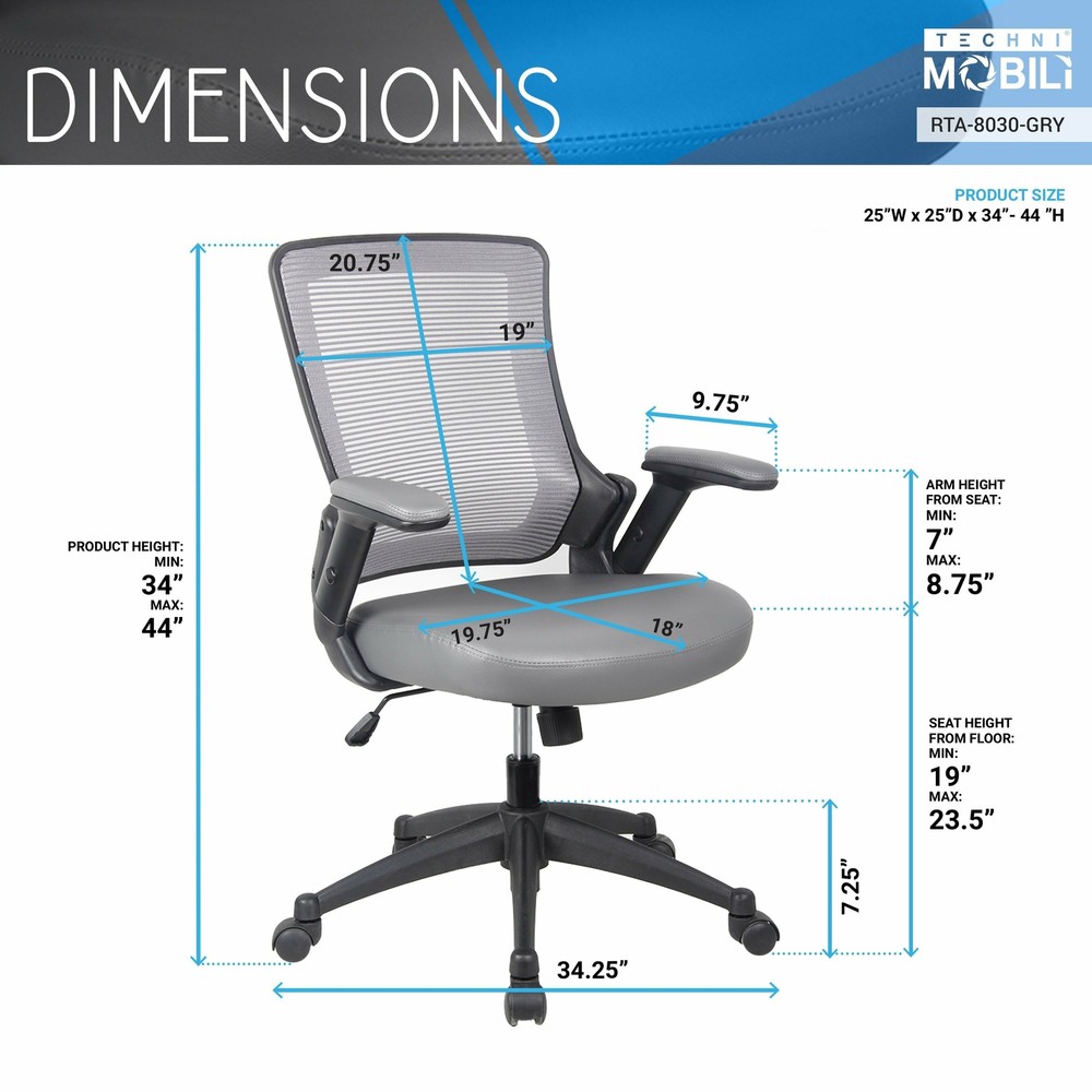 Techni Mobili Modern Office Chair
