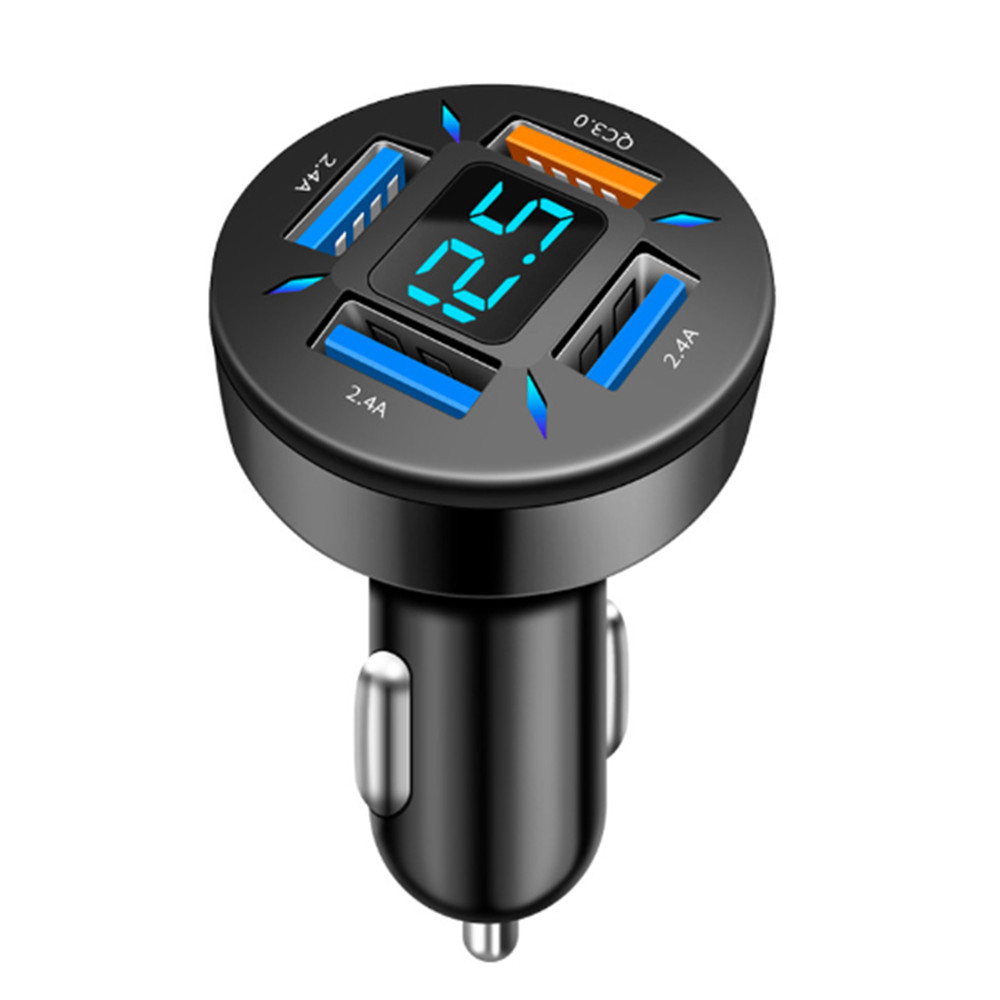 Car Charger Fast Charging Adapter Cigarette Lighter Socket Splitter For Iphone