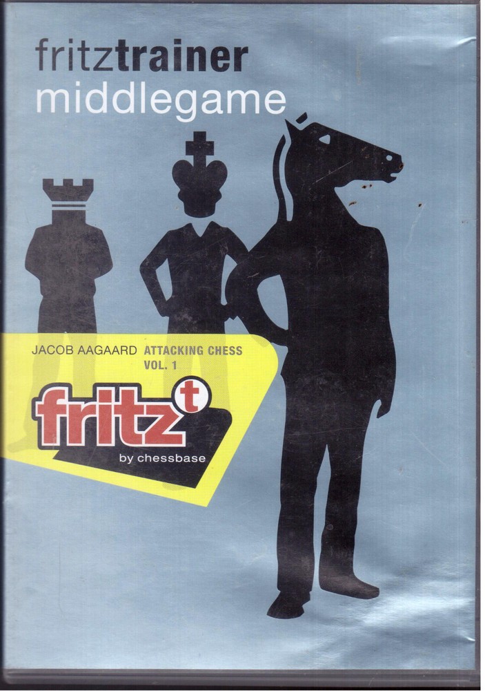 Fritztrainer Middlegame Attacking Chess Volume 1 & 2  DVD ROM