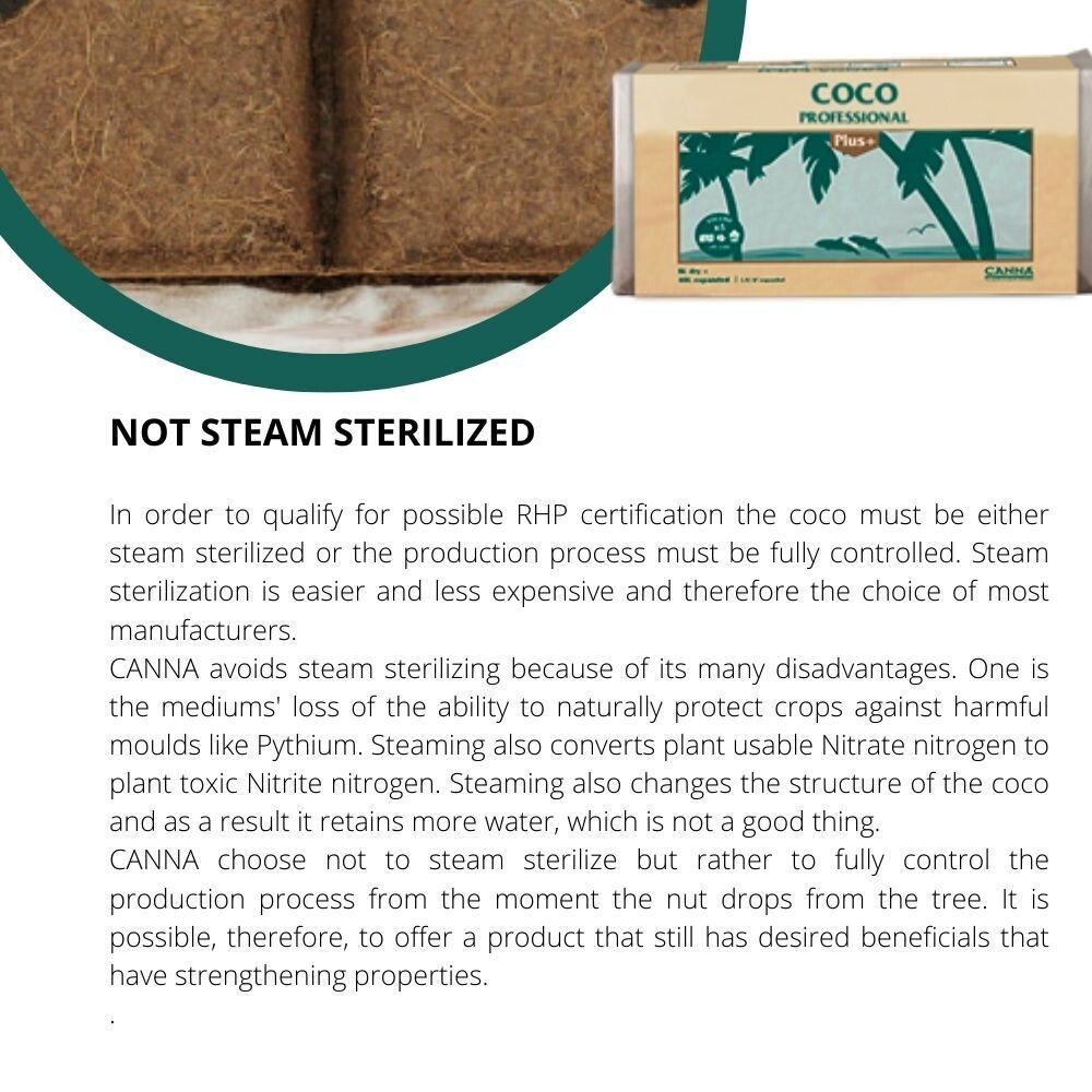 CANNA COCO PROFESSIONAL PLUS CUBE 40L HYDROPONICS GROWING MEDIUM GROW PLANTS