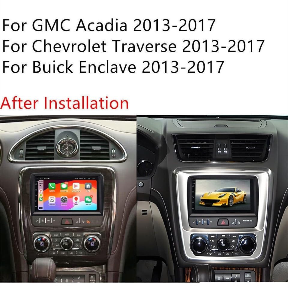 7 Android 14 Car Radio Wireless CarPlay Android Auto GPS Bluetooth Camera 2+32G
