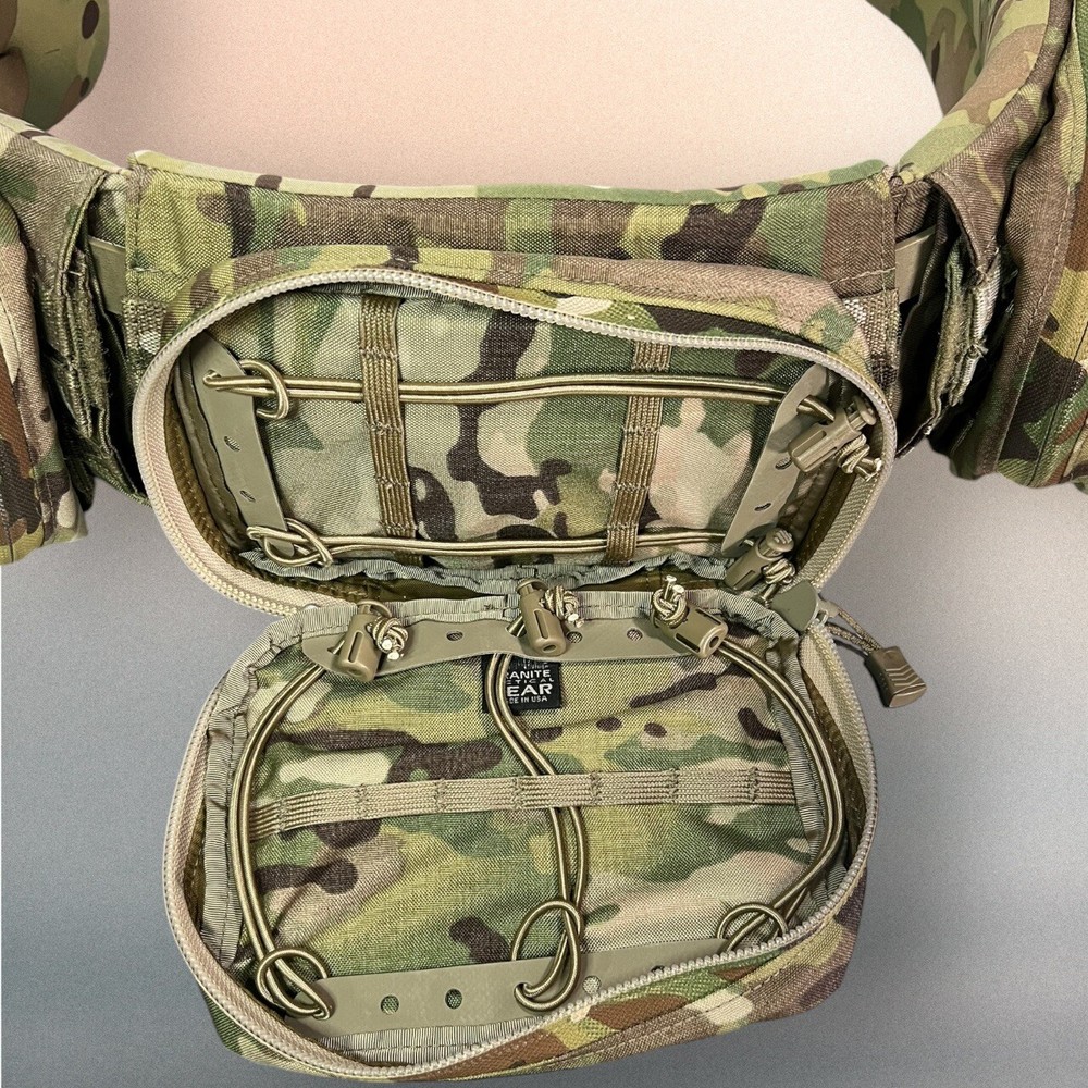 Granite Tactical￼Gear DA Direct Action DA MED BELT, Multi Pocket . Read Descript