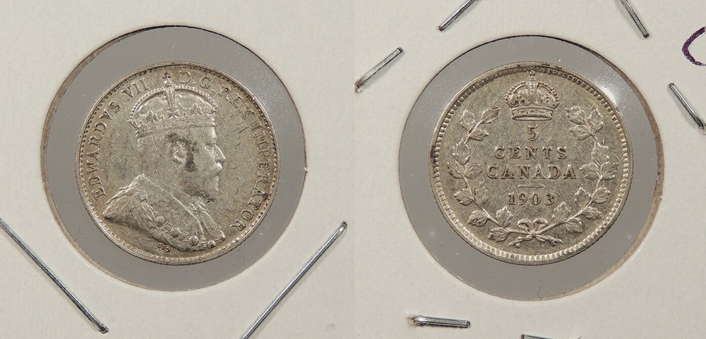 CANADA 1903 5 Cents #WC81530