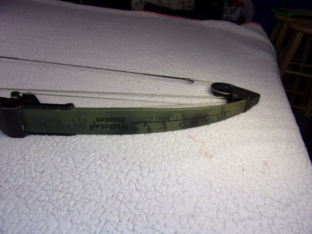 Bear Whitetail Hunter Compound Bow With Camo Limbs