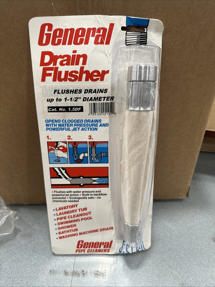 General Drain Flusher 1-1/2