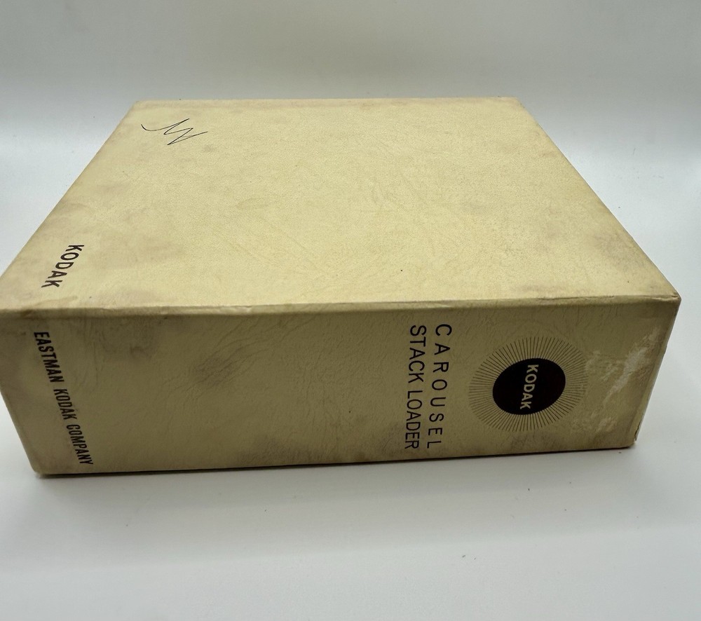 Kodak Carousel Stack Loader Slide Projector Accessory w Box Manual