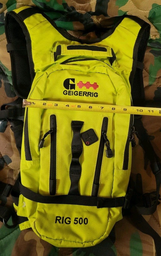 Geigerrig Hydration Pack Neon Yellow
