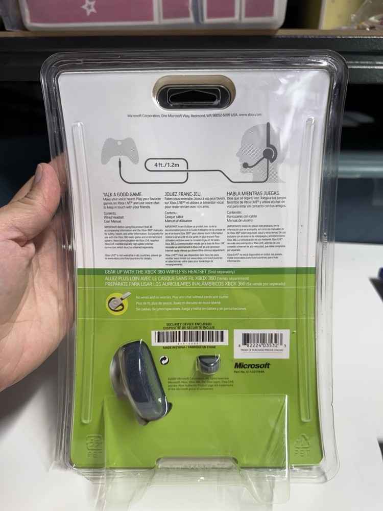 Microsoft Communicator White/Gray Headband Headsets