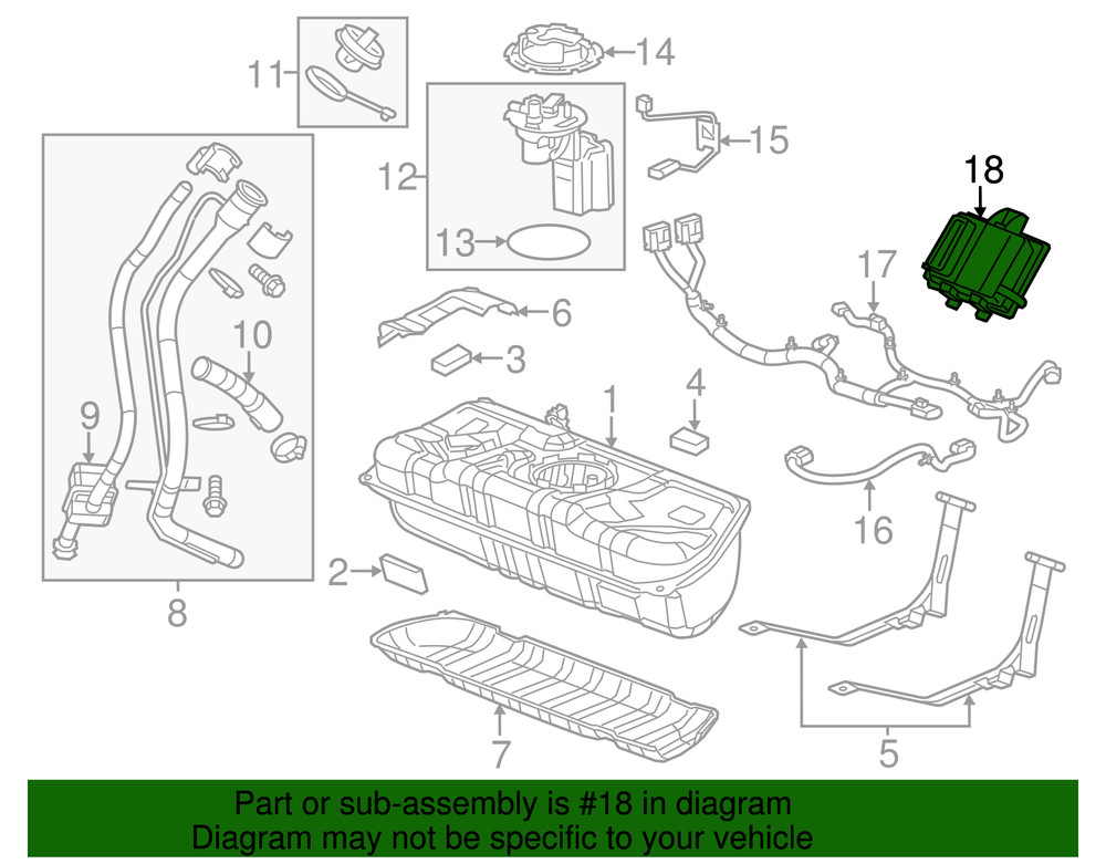 Genuine Electronic Brake Control Module Assembly 84082493