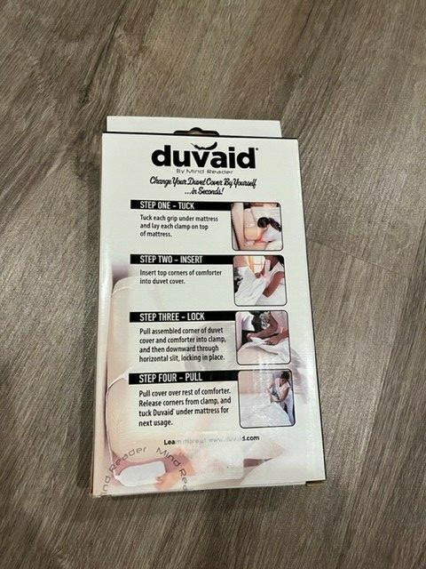 Mind Reader Duvaid The Easy Duvet Cover Changing Accessory No Assembly Required